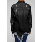 Elegant Solid Button Jacket - Image 3