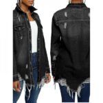 Elegant Solid Button Jacket - Image 2